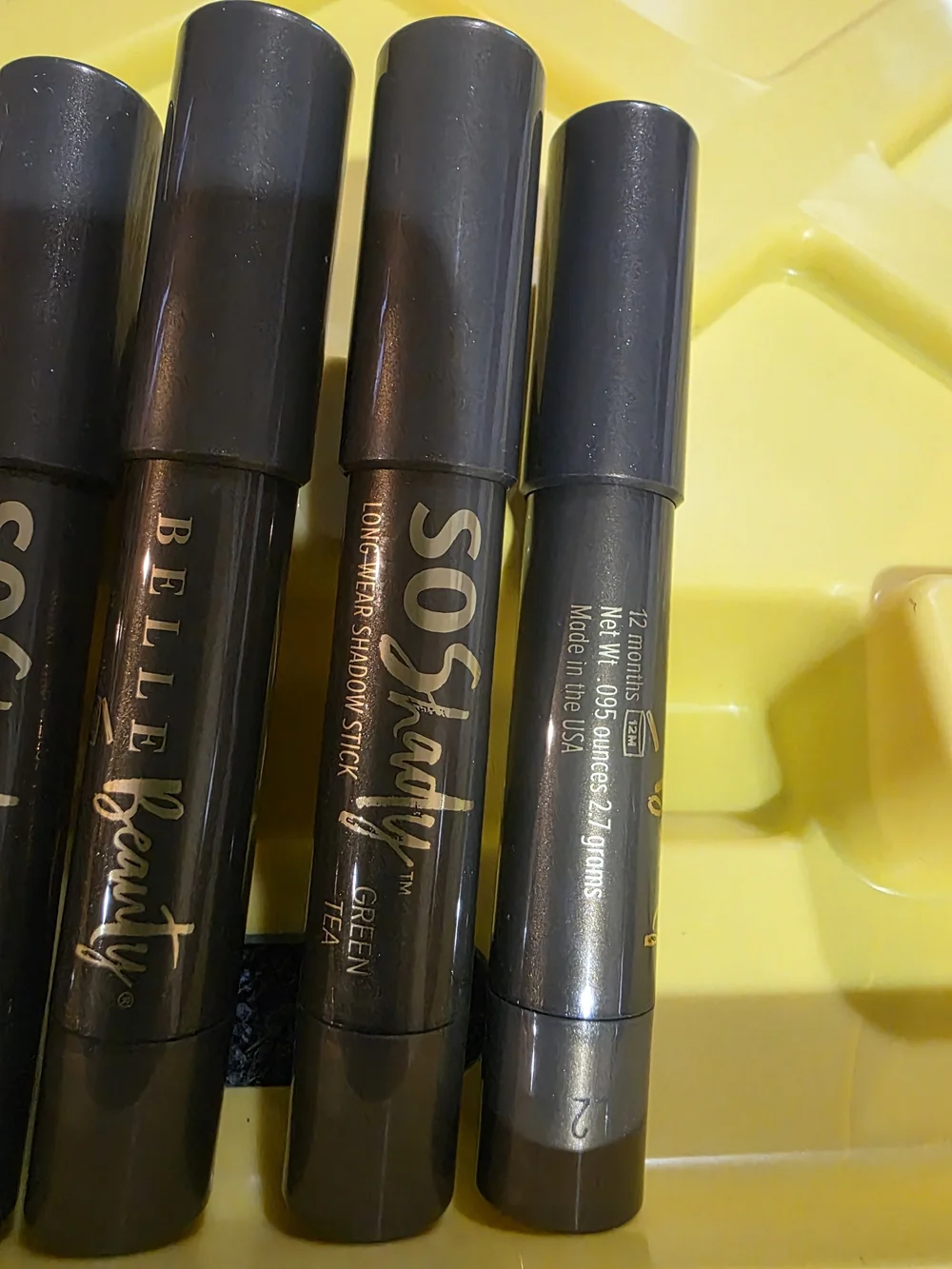 Belle Beauty SOS Beauty Tea Green Eyeliner 5 Set Tea Green Cream Sticks